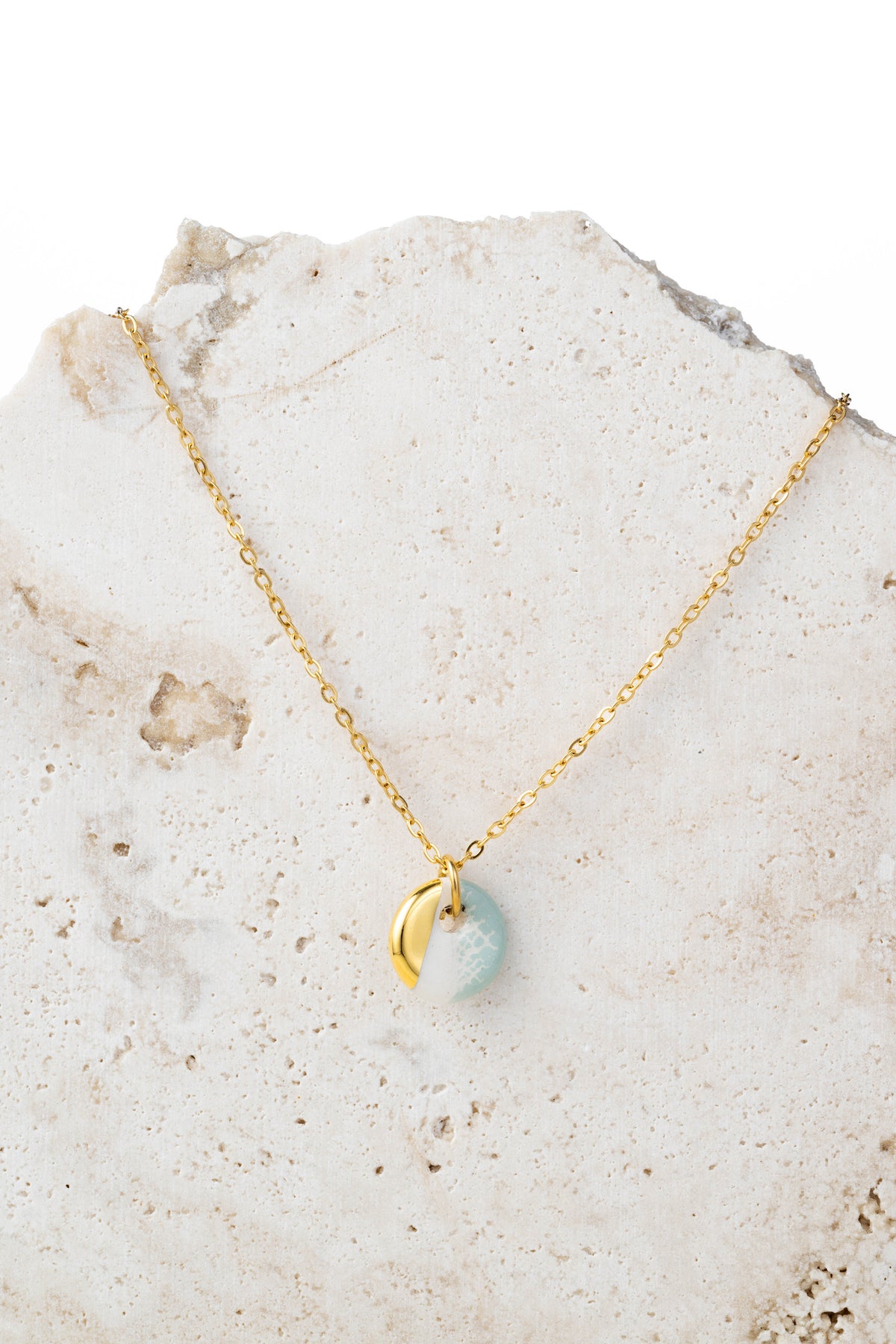 Collana salvia verde