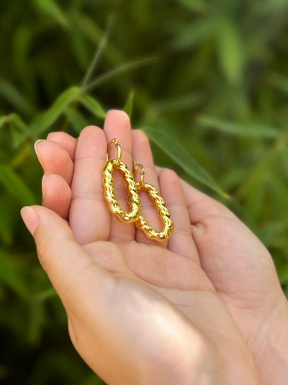 Orecchini lorighittas oro