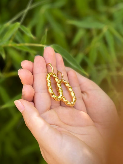 Orecchini lorighittas oro