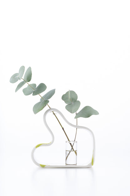 Curvy linee bianco verde