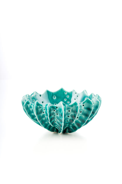 Ciotola riccio turchese
