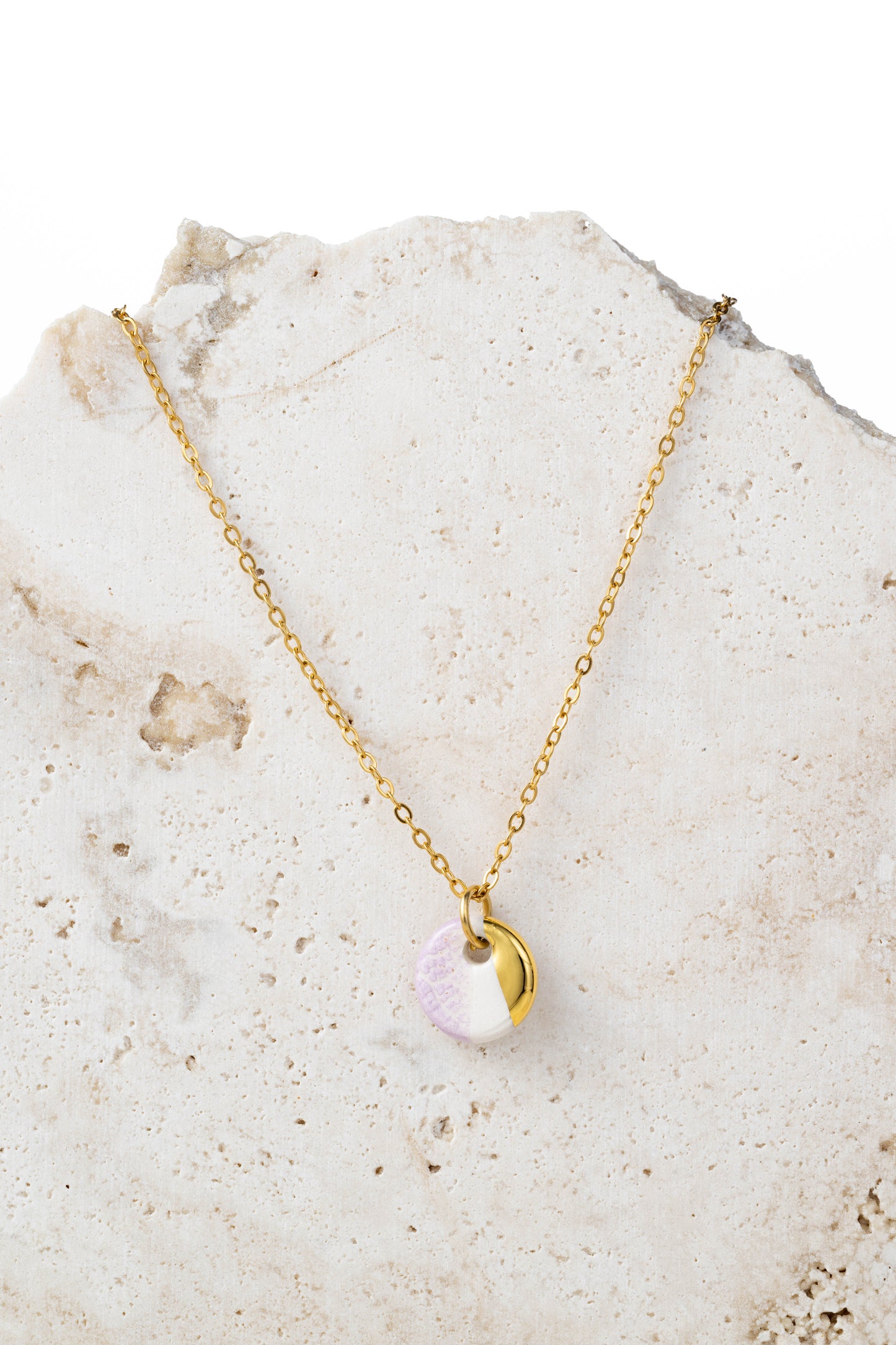 Collana salvia lilla