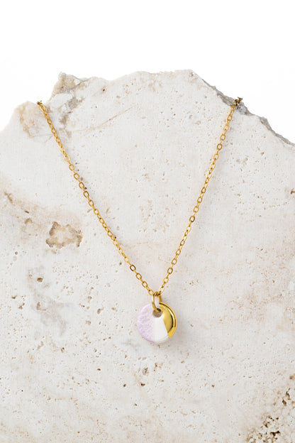 Collana salvia lilla