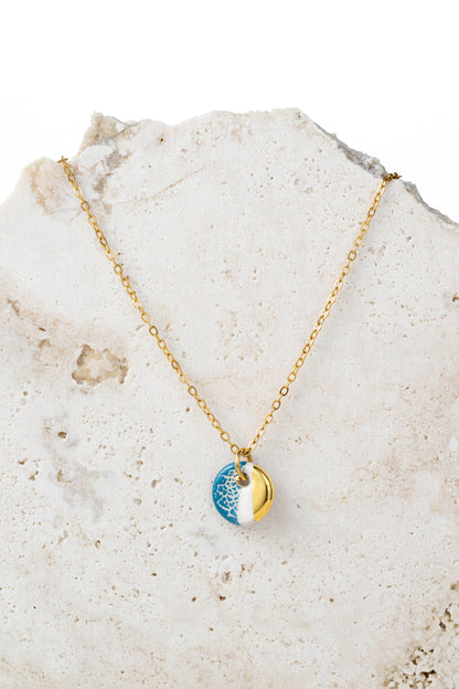 Collana salvia petrolio