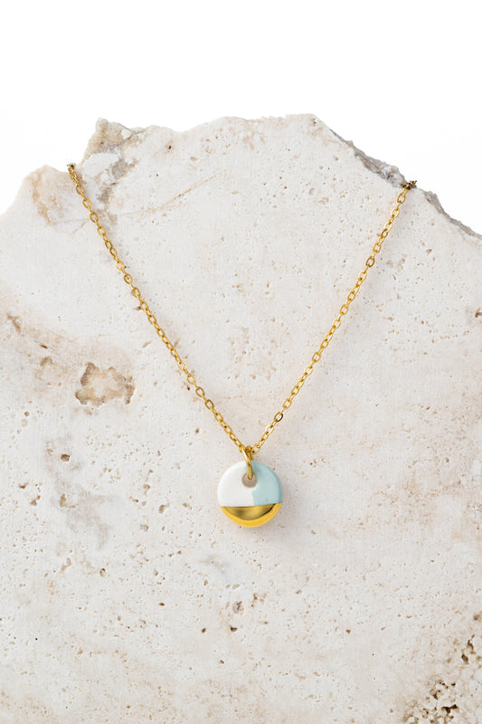 Collana verde chiaro