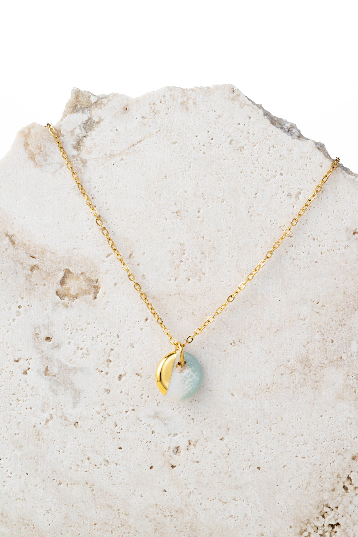 Collana salvia verde