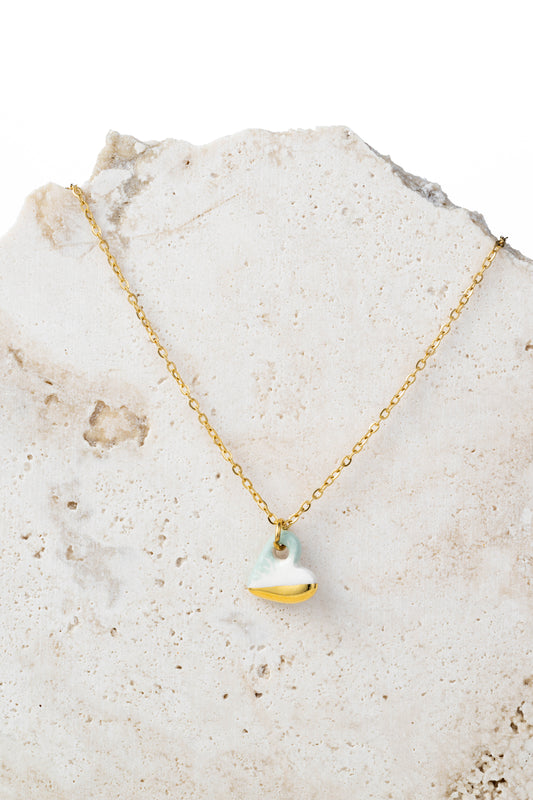 Collana salvia verde